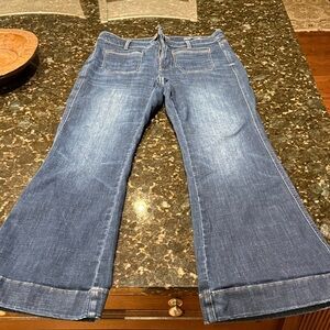 Women's Blue Flared Jeans